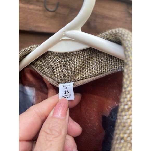 Authentic Robert Graham hobo clown tweed blazer jacket sports coat removable lin - Picture 16 of 16